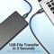 Фото - Кабель Vention USB - MicroUSB-B (M/M) PVC Round nickel-plated, 0.25 м Black (COPBC) | click.ua