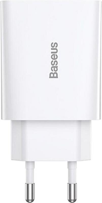Сетевое зарядное устройство Baseus (1USB-C 3A) 20W White (CCFS-SN02)