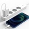 Фото - Сетевое зарядное устройство Baseus (1USB-C 3A) 20W White (CCFS-SN02) | click.ua