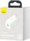 Фото - Мережевий зарядний пристрій Baseus Super Si Quick Charger 1C (1USB-C) 25W White (CCSP020102) | click.ua