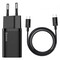 Фото - Мережевий зарядний пристрій Baseus Super Si Quick Charger 1C (1USB-C) 25W Black (TZCCSUP-L01) + кабель Type-C | click.ua