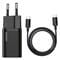 Фото - Сетевое зарядное устройство Baseus Super Si Quick Charger 1C (1USB-C) 25W Black (TZCCSUP-L01) + кабель Type-C | click.ua