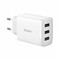 Фото - Сетевое зарядное устройство Baseus Compact (3USB, 3.4A) 17W White (CCXJ020102) | click.ua
