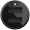 Фото - Автомобильное зарядное устройство Belkin Car Charger Dual USB 24W + Lightning 1 м Black (CCD001BT1MBK) | click.ua