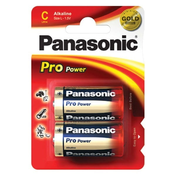 Батарейка Panasonic Pro Power C/LR14 BL 2 шт