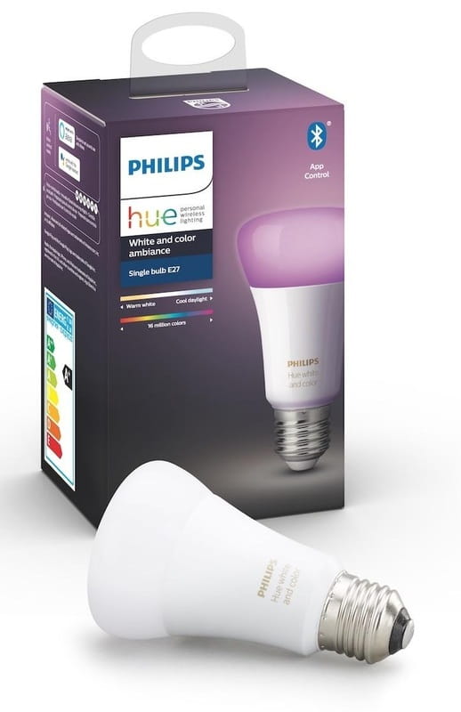 Лампа умная Philips Hue 9W 2000K-6500K E27 (929002216824)