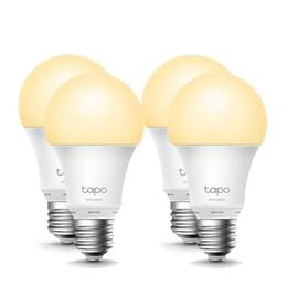 Лампа розумна TP-Link Tapo L510E 8.7W 2700К E27 4 шт.