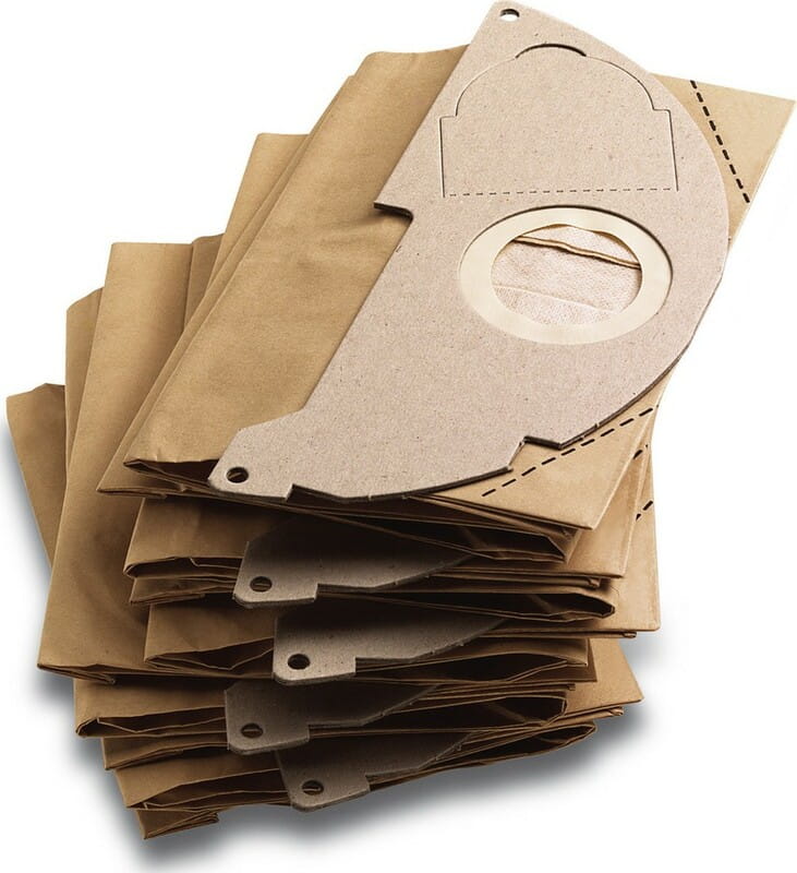 Бумажные фильтр-мешки Karcher для WD 2.200 5шт (6.904-322.0)