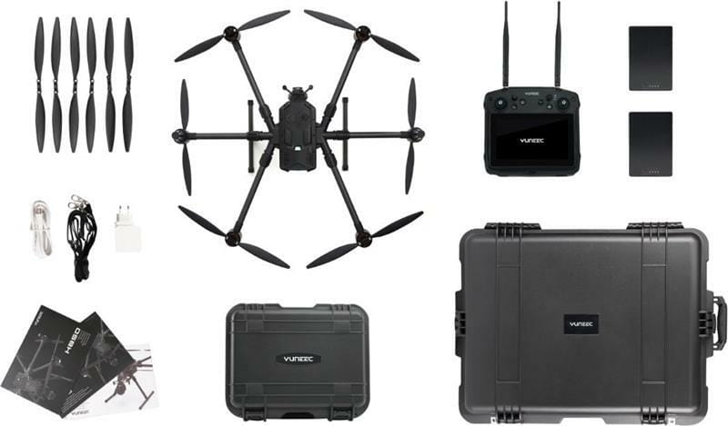 Гексакоптер Yuneec H850 RTF/RTK T1, 2 Acc, транспортный кейс, Universal Payload (YUNH850EUSC)
