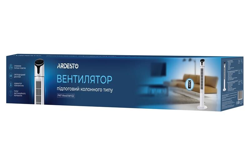 Вентилятор колонного типу Ardesto FNT-R44X1WY22