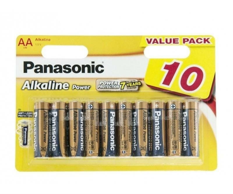 Батарейка Panasonic Alkaline Power AA/LR06 BL 10 шт