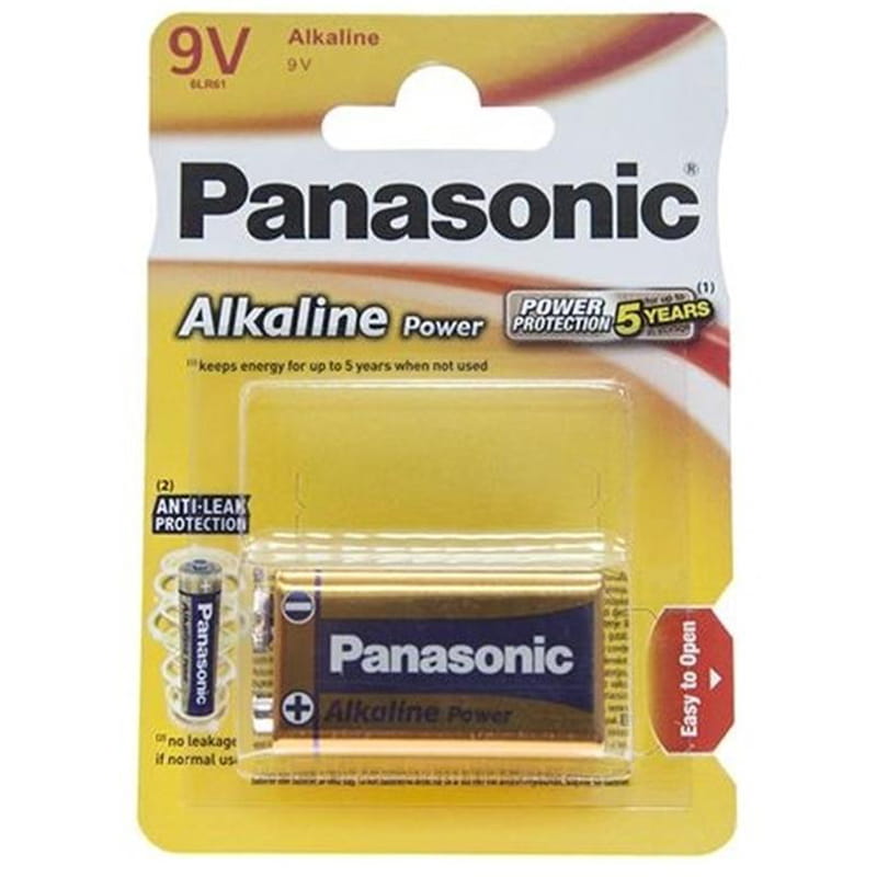 Батарейка Panasonic Alkaline Power Krona/6LR61 BL 1 шт