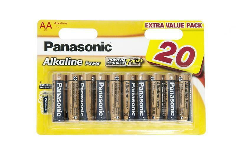 Батарейка Panasonic Alkaline Power AA/LR06 BL 20 шт