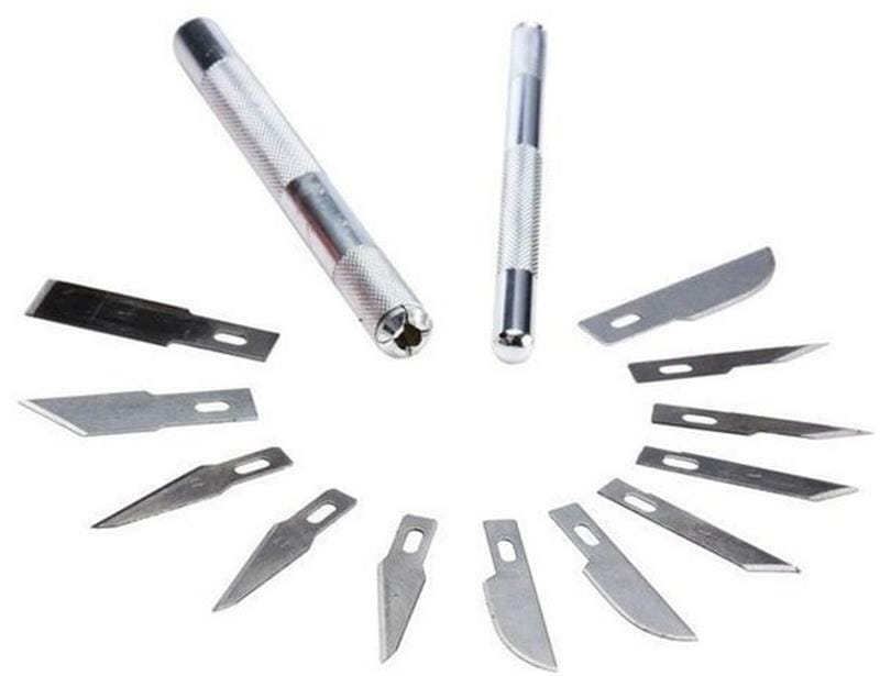 Набір ножів і лез для дрібних робіт Stanley (STHT0-73872)