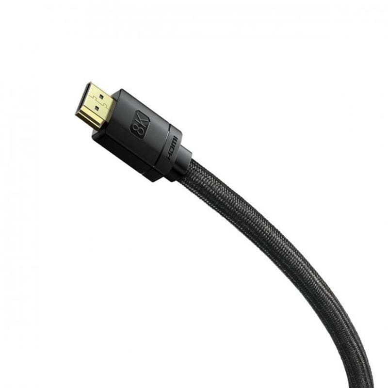 Кабель Baseus High Definition HDMI - HDMI V 2.1, (M/M), 1.5 м, Black (WKGQ040101)