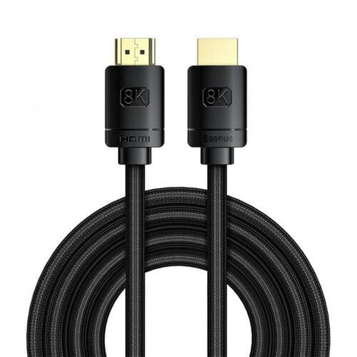 Photos - Cable (video, audio, USB) BASEUS Кабель  High Definition HDMI - HDMI V 2.1 , 3 м, Black (CAKGQ-L (M/M)