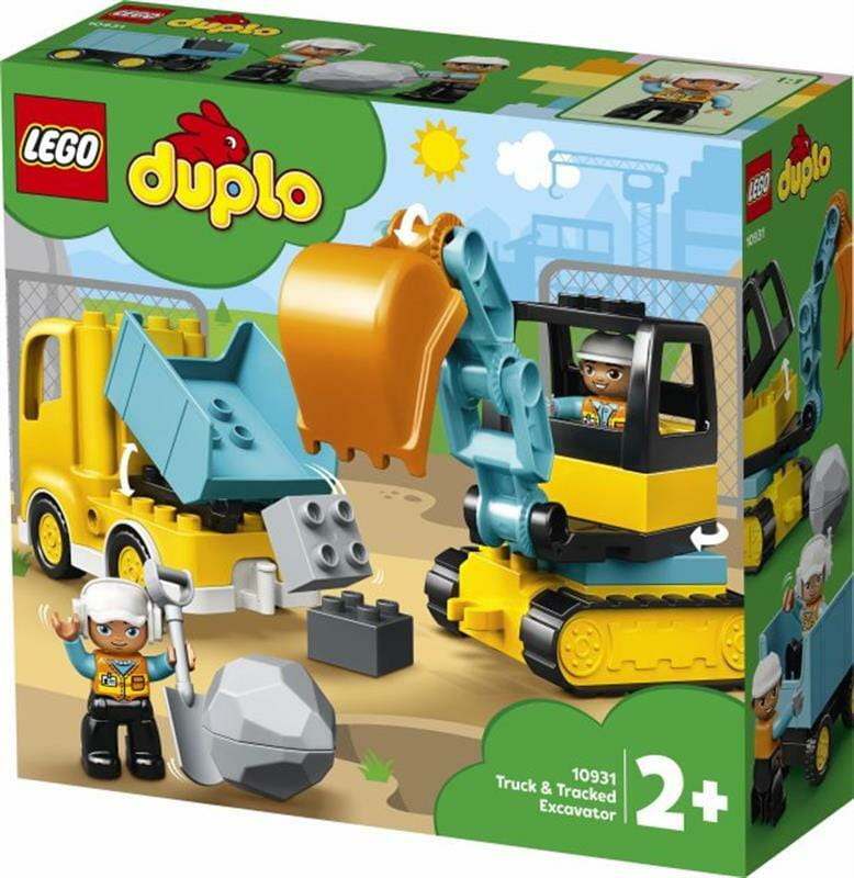 Конструктор LEGO Duplo Вантажівка і гусеничний екскаватор (10931)