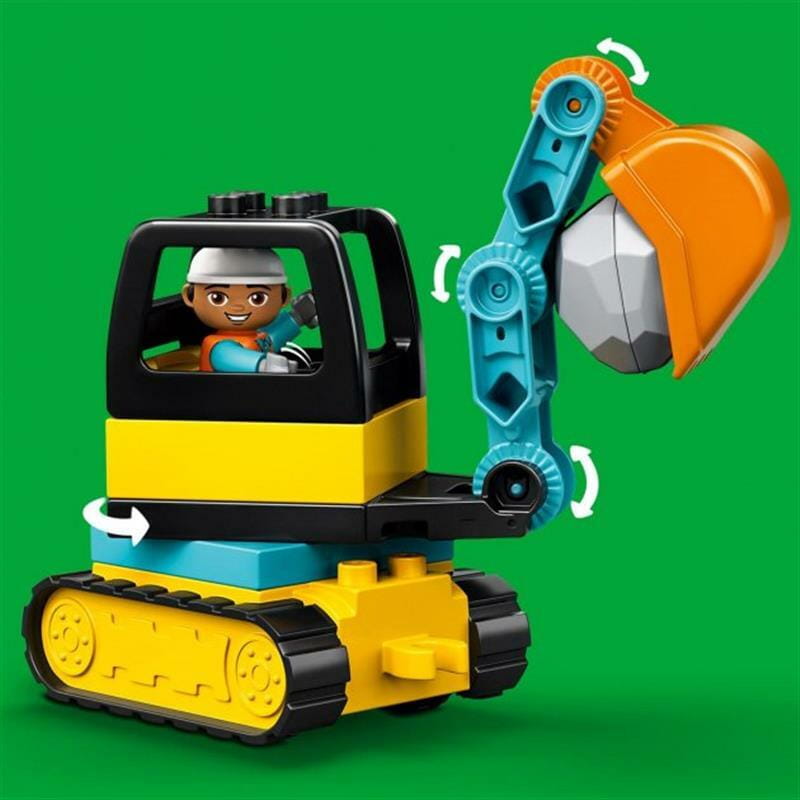 Конструктор LEGO Duplo Вантажівка і гусеничний екскаватор (10931)