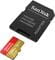 Фото - Карта памяти MicroSDXC 256GB C10 UHS-I SanDisk Extreme V30 U3 R190/W130MB/s + SD (SDSQXAV-256G-GN6MA) | click.ua