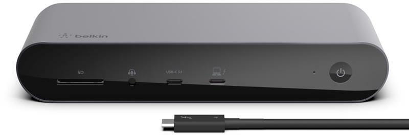 Док-станція Belkin USB-C Thunderbolt 4 Triple Display Dock 8K (INC006VFSGY)