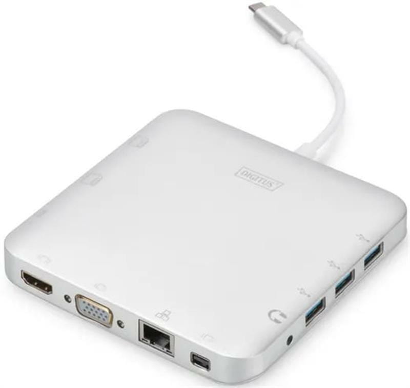 Док-станция Digitus USB-C 11 Port (DA-70863)