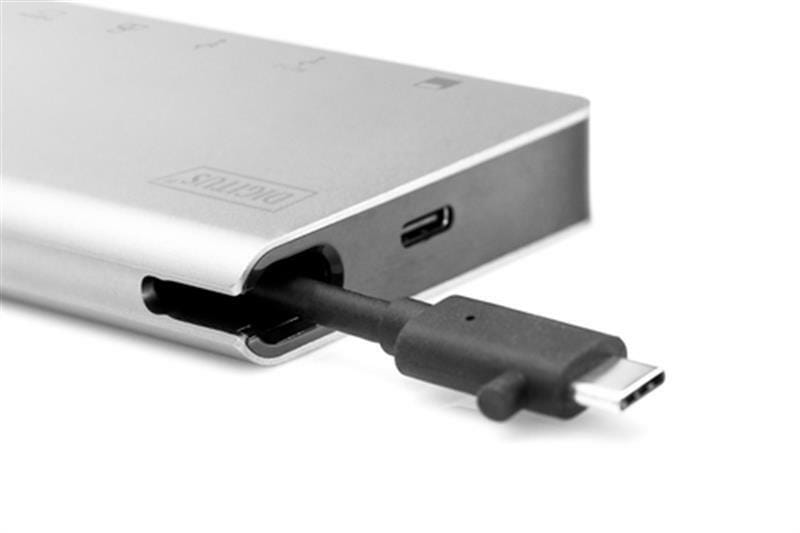 Док-станция Digitus USB-C Travel 8 Port (DA-70866)