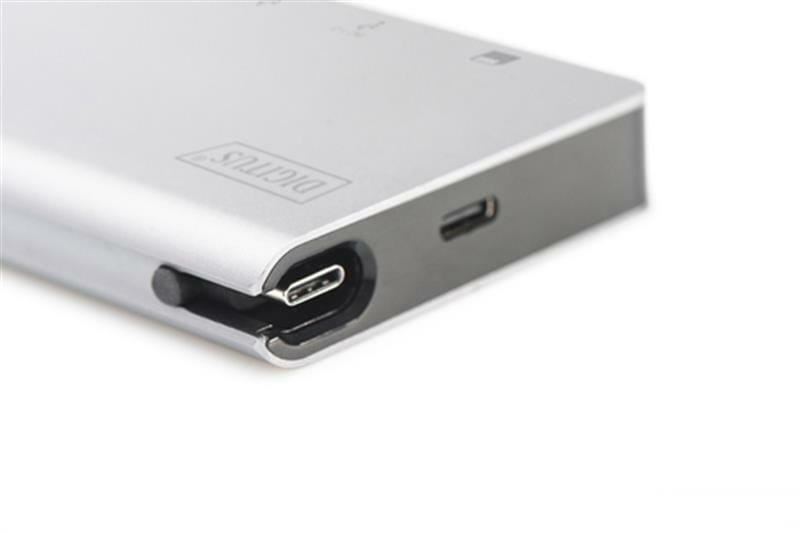 Док-станція Digitus USB-C Travel 8 Port (DA-70866)