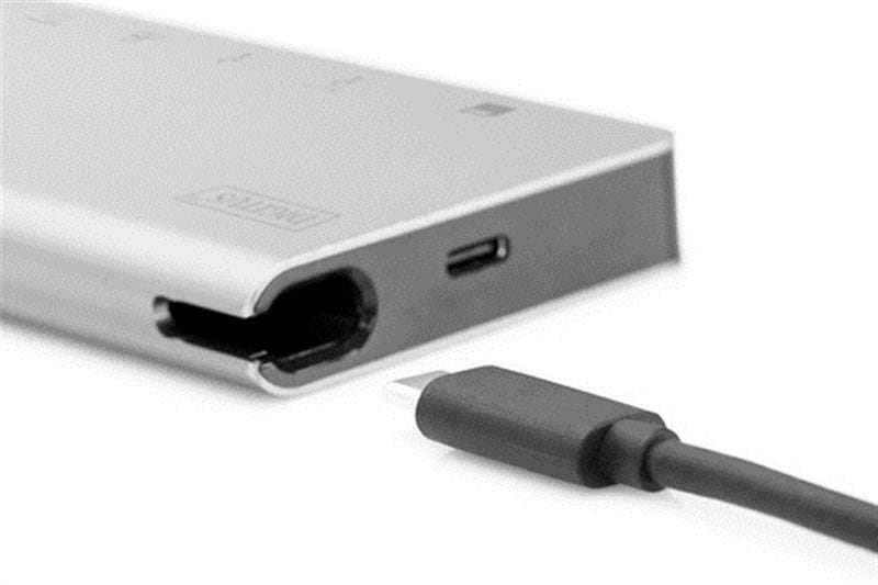 Док-станція Digitus USB-C Travel 8 Port (DA-70866)