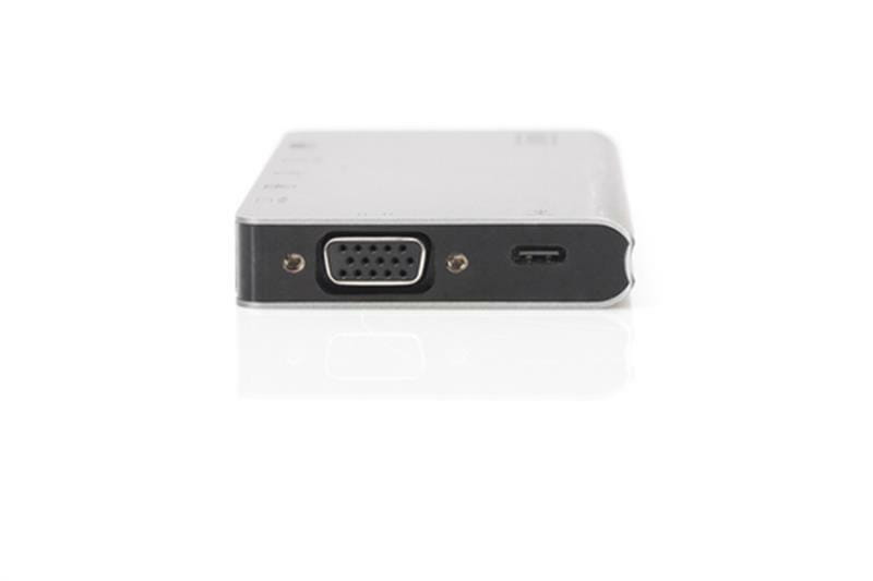 Док-станція Digitus USB-C Travel 8 Port (DA-70866)