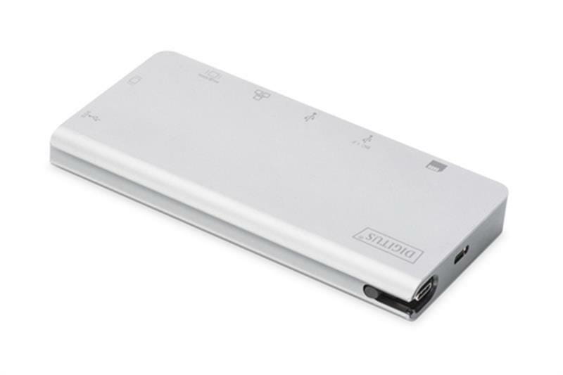 Док-станція Digitus USB-C Travel 8 Port (DA-70866)