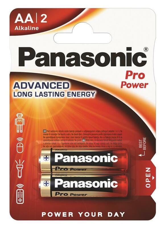 Батарейка Panasonic Pro Power AA/LR06 BL 2 шт