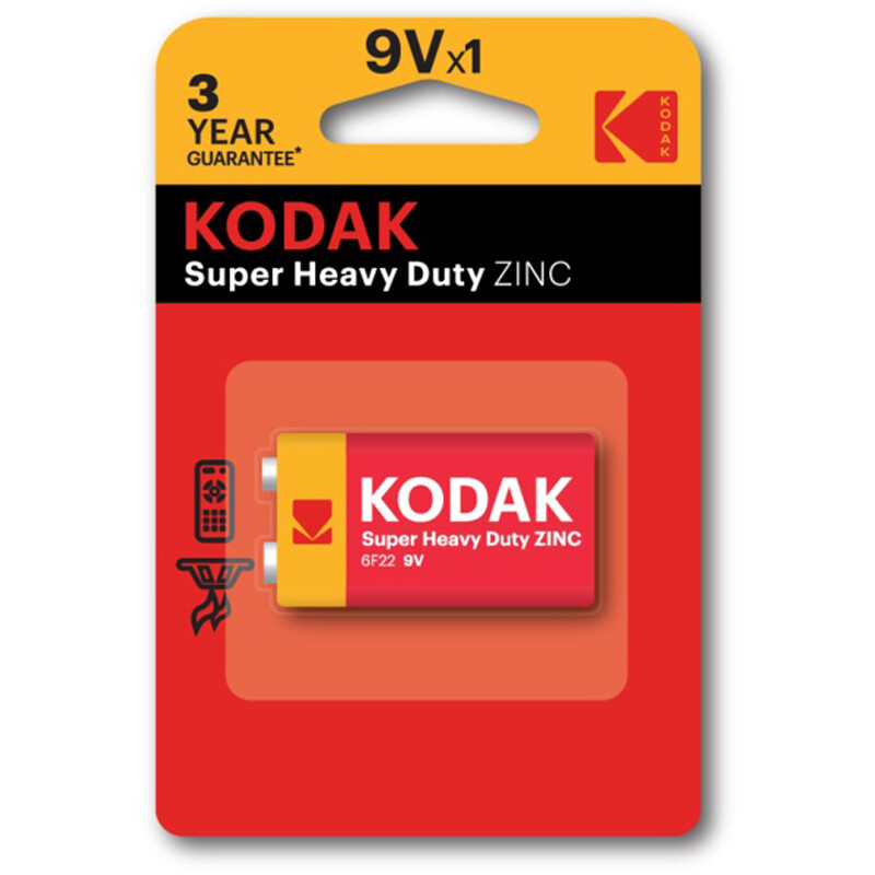 Батарейка Kodak Longlife 6F22 BL 1шт